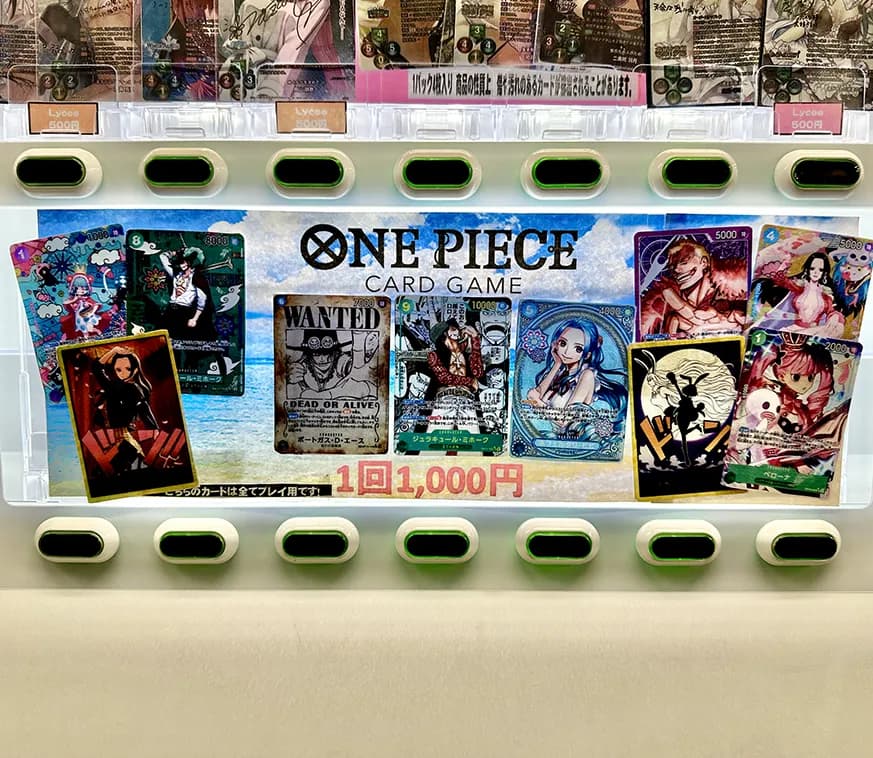 One Piece Premium Cards Vending